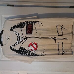 Ghostbusters 100% cotton glow in the dark men's short sleeve t-shirt. XL